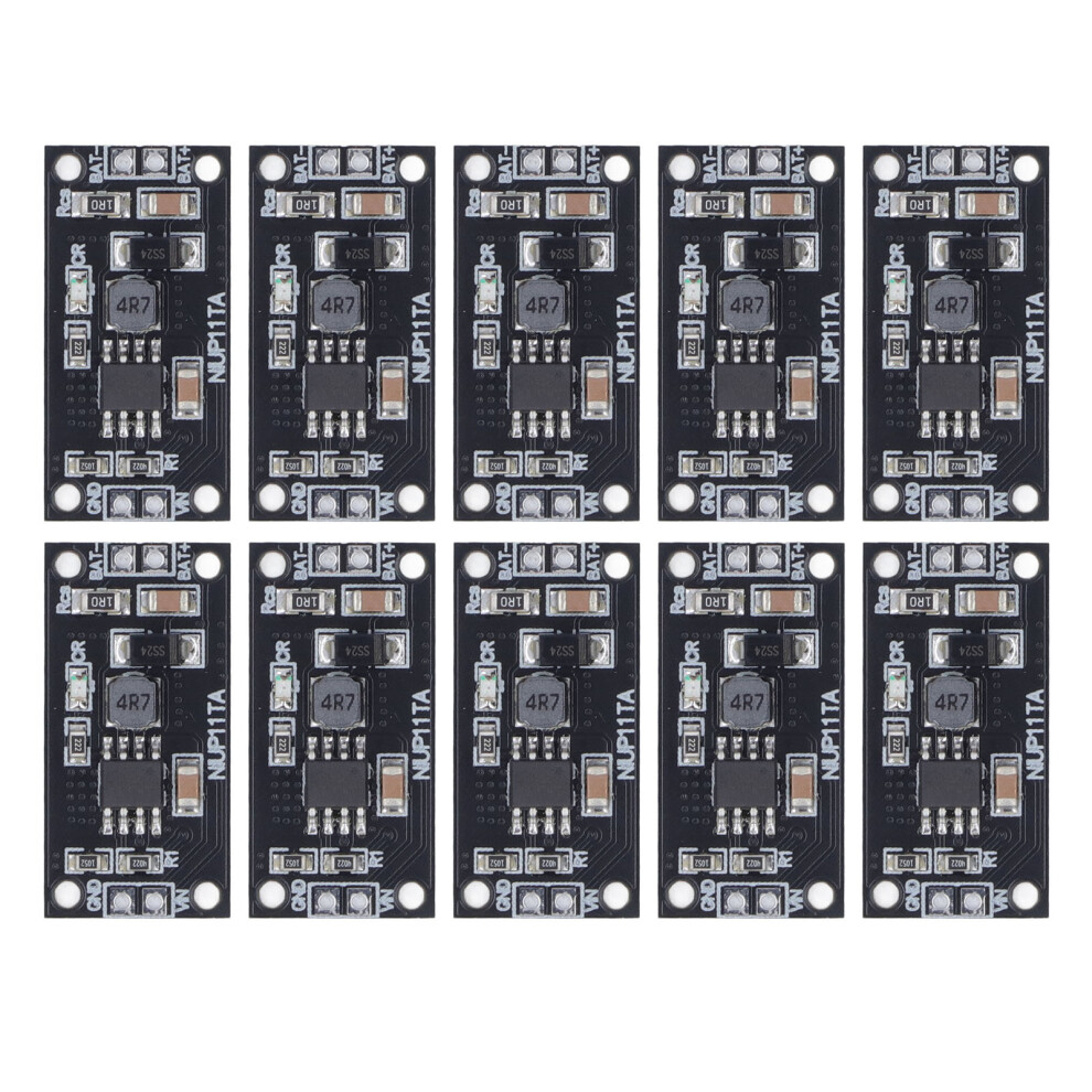 10Pcs Battery Charging Board Pcb 5S Nimh Charger Module 323163097527