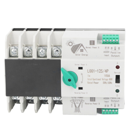 Automatischer Umschalter Dual Power 4P AC400V 100A
