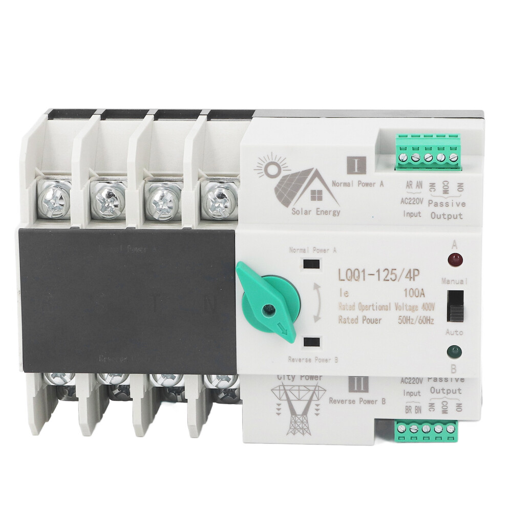 Dual Power Automatic Transfer Switch 4P Ac400v 100A 323163098791