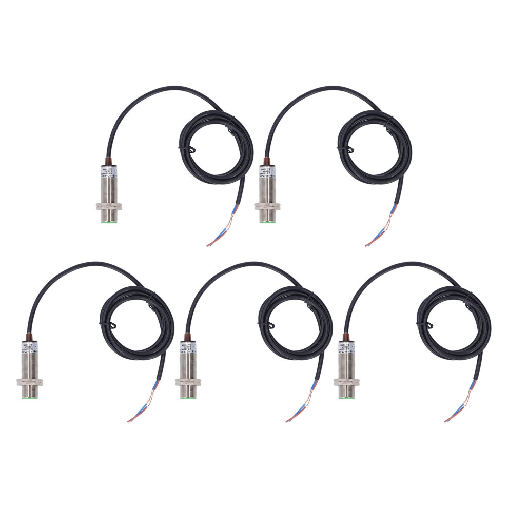 5Pcs Inductive Proximity Switch 150Hz 2 Wire No Ip65 Sensor Ac Dc 323163094564