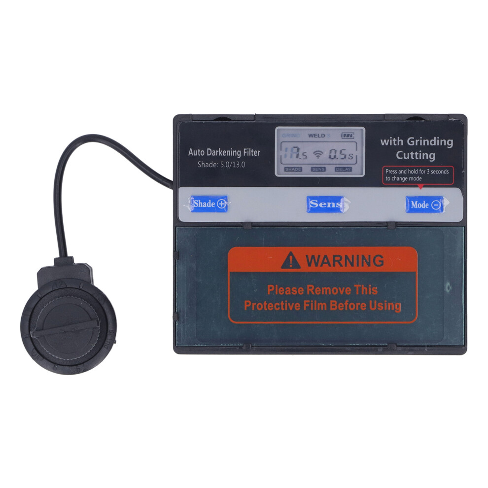 Auto Darkening Welding Lens Stepless Dimming Large Vision Solar 323163098906