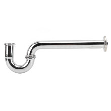 Messing-Spülbecken-Abflussset Silber G1-1/4"