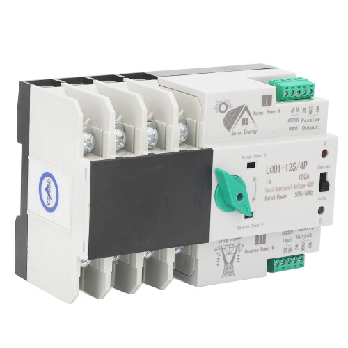 Automatischer Umschalter Dual Power 4P AC400V 100A 1