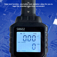 Handheld 3-in-1 Digital Strahlungsmesser E-Feld Temp LCD