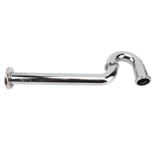 Messing-Spülbecken-Abflussset Silber G1-1/4" 2