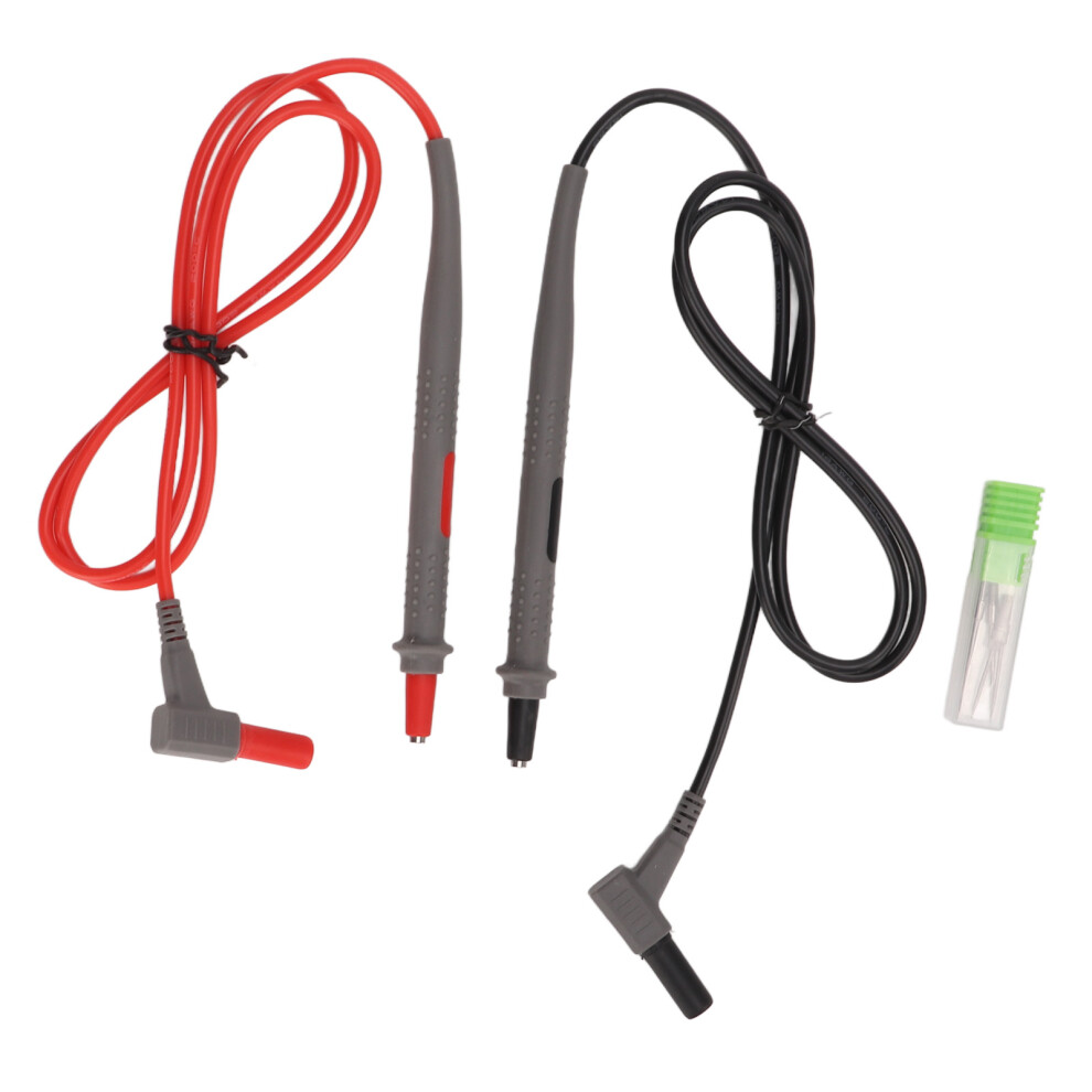 Multimeter Test Leads Kit Ultra Fine Silicone Soft Cable Probes