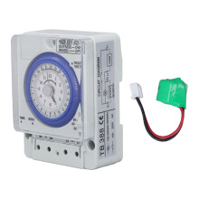 Mechanischer Timer Uhr Flammhemmend PC-Gehäuse 100-240V