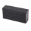 Aluminium-Projektbox Sandgestrahlt Schwarz 1.25-1.5mm 5