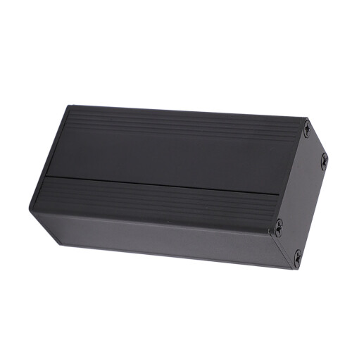 Aluminium-Projektbox Sandgestrahlt Schwarz 1.25-1.5mm 2