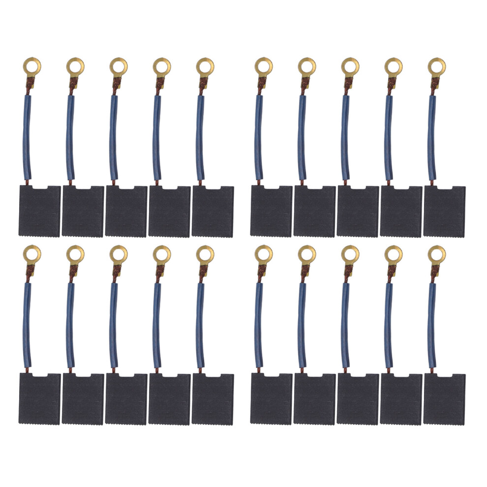 20Pcs Copper Carbon Brush For Angle Grinder Cutting Machine 323163099019