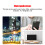 Handheld 3-in-1 Digital Strahlungsmesser E-Feld Temp LCD 4