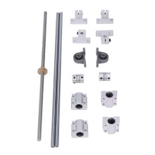 T8 Gewindeführungsstange Kupplung 8mm 450mm Dual Rail