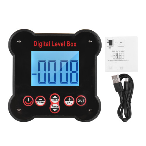Digitaler Neigungsmesser 4*90 LCD-Rücklicht 1