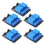 5Pcs 2 Channel Relay Module Optocoupler ABS PLC Support AVR PIC 1