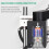 Mini Bench Drill Press Variable Speed Portable 110-240V 2