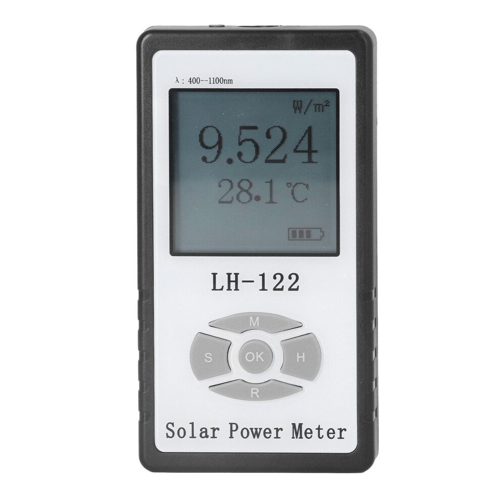 Solar Power Meter Digital Radiation Handheld Sun Tester Light 323163101651