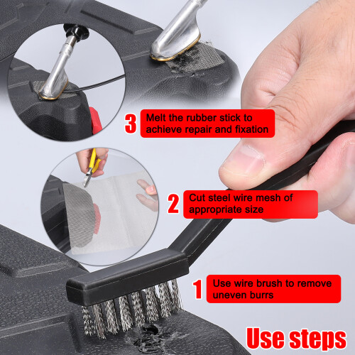 Plastic Welding Device PVC Repair Hot Stapler 20x1.5cm 1