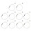 10Pcs Thermistor Sensor 3950 2 Pin Ender 3 5 Pro CR6 CR10 3D Printer 1
