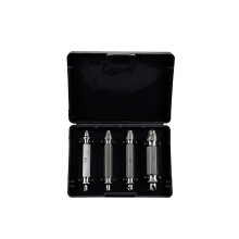 (4Pcs Silver) 4 Stk Schraubenzieher-Set aus HSS Doppelkopf Silber