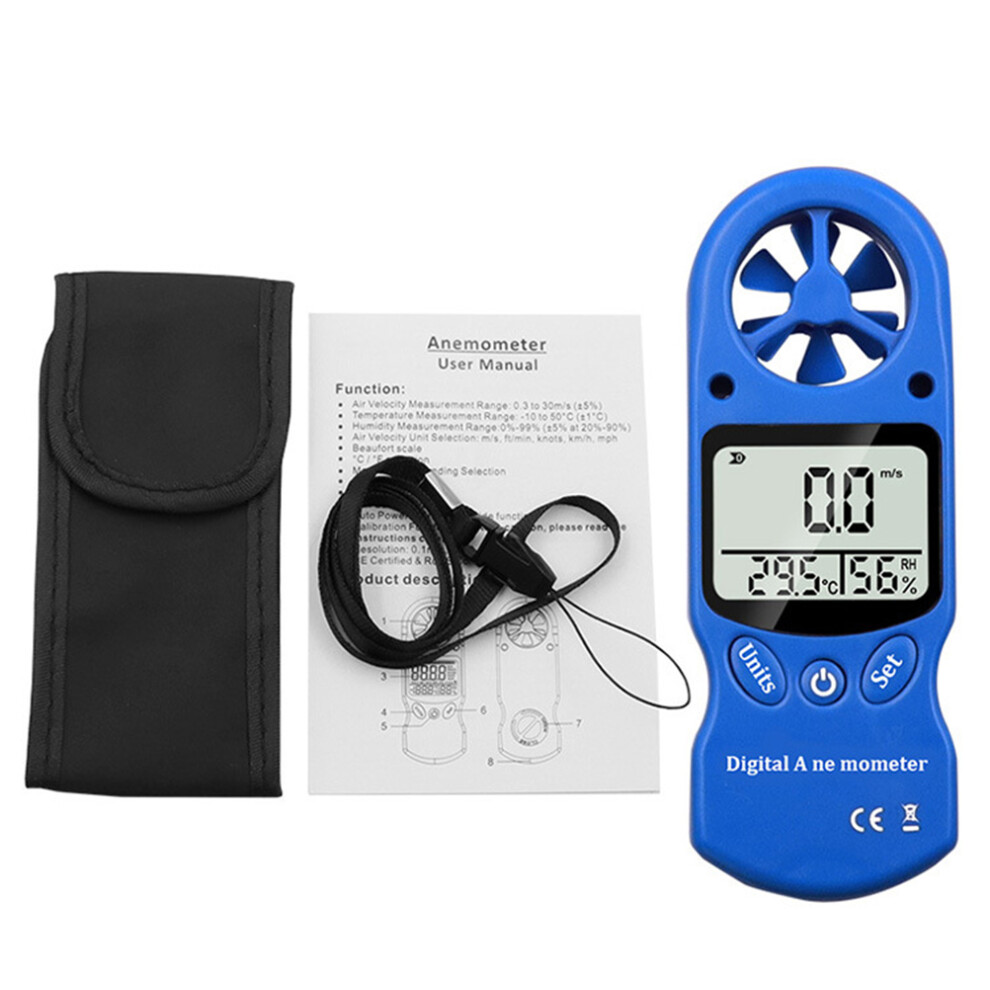Handheld Anemometer Digital Wind Speed Meter 323163106878