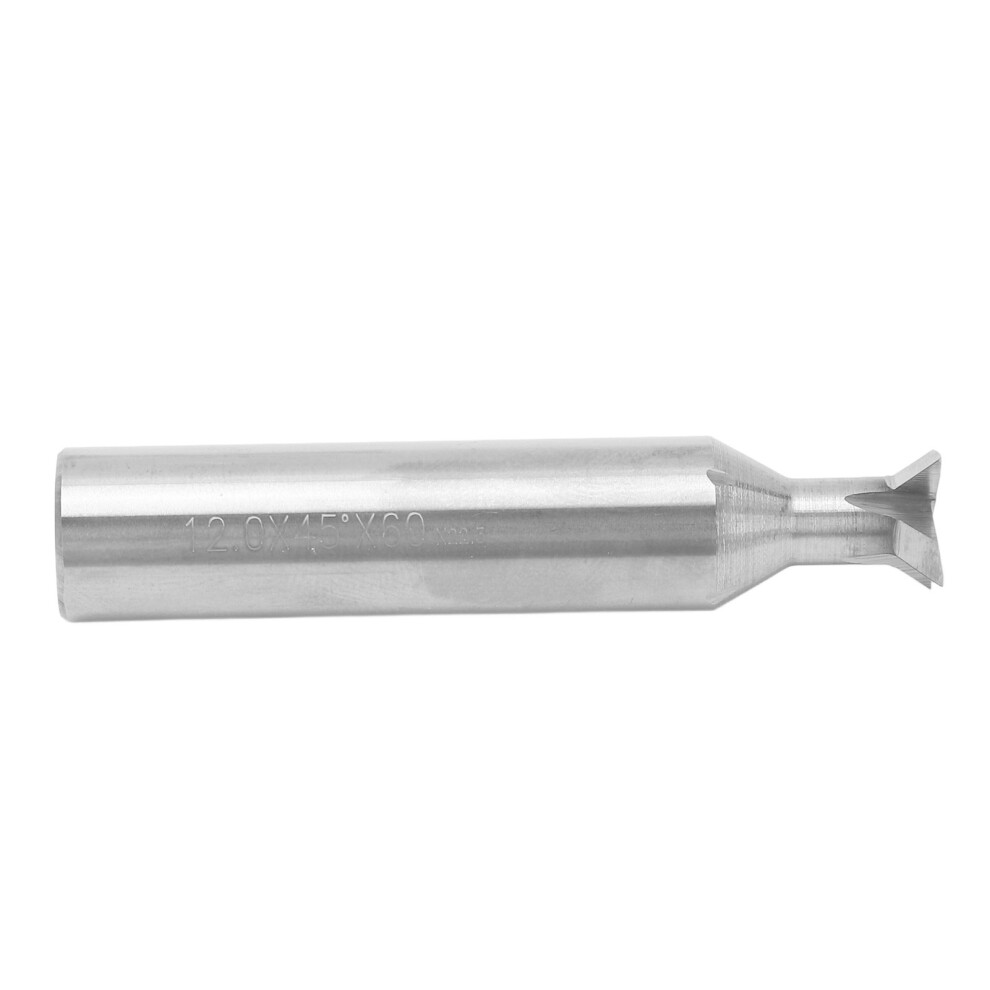 (75Â°) Carbide Dovetail Bit 12Mm 4 Flutes 60Mm 45 Milling Cutter 323163101811