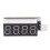 0,36 Zoll rotes LED-7-Segment-Display 4-stellig RXD TTL232 1