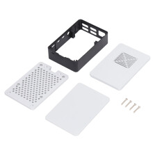 Schutzgehäuse Raspberry Pi 4B abnehmbar ABS-Aluminium