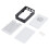 Schutzgehäuse Raspberry Pi 4B abnehmbar ABS-Aluminium 1