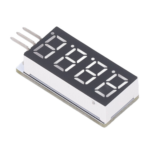 0,36 Zoll rotes LED-7-Segment-Display 4-stellig RXD TTL232 2