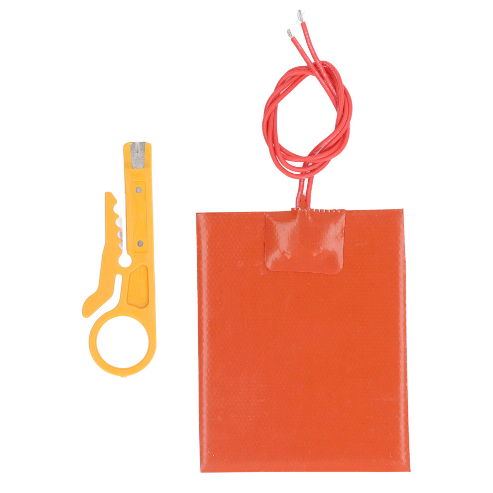 Silicone Heating Pad 12V 20W 250 Thin Flexible