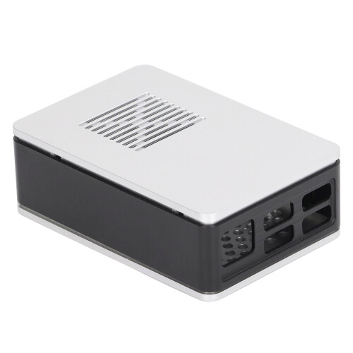 Schutzgehäuse Raspberry Pi 4B abnehmbar ABS-Aluminium 1