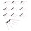 50Pcs Vibrating Motors 12mm3.4mm 3V Low Noise Mini DC Flat Button 1