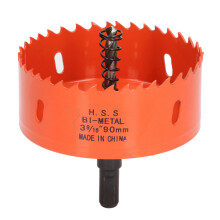 (3 9/16in(90mm)) Bimetall-Lochsäge HSS 3 9/16" (90mm) Holz/Kunststoff/Metall