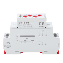 Elektronisches Zeitschaltrelais AC230V DIN-Schiene LED