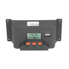 (20A) Solar Controller LCD 12/24V Auto USB Dual Port PWM 30A