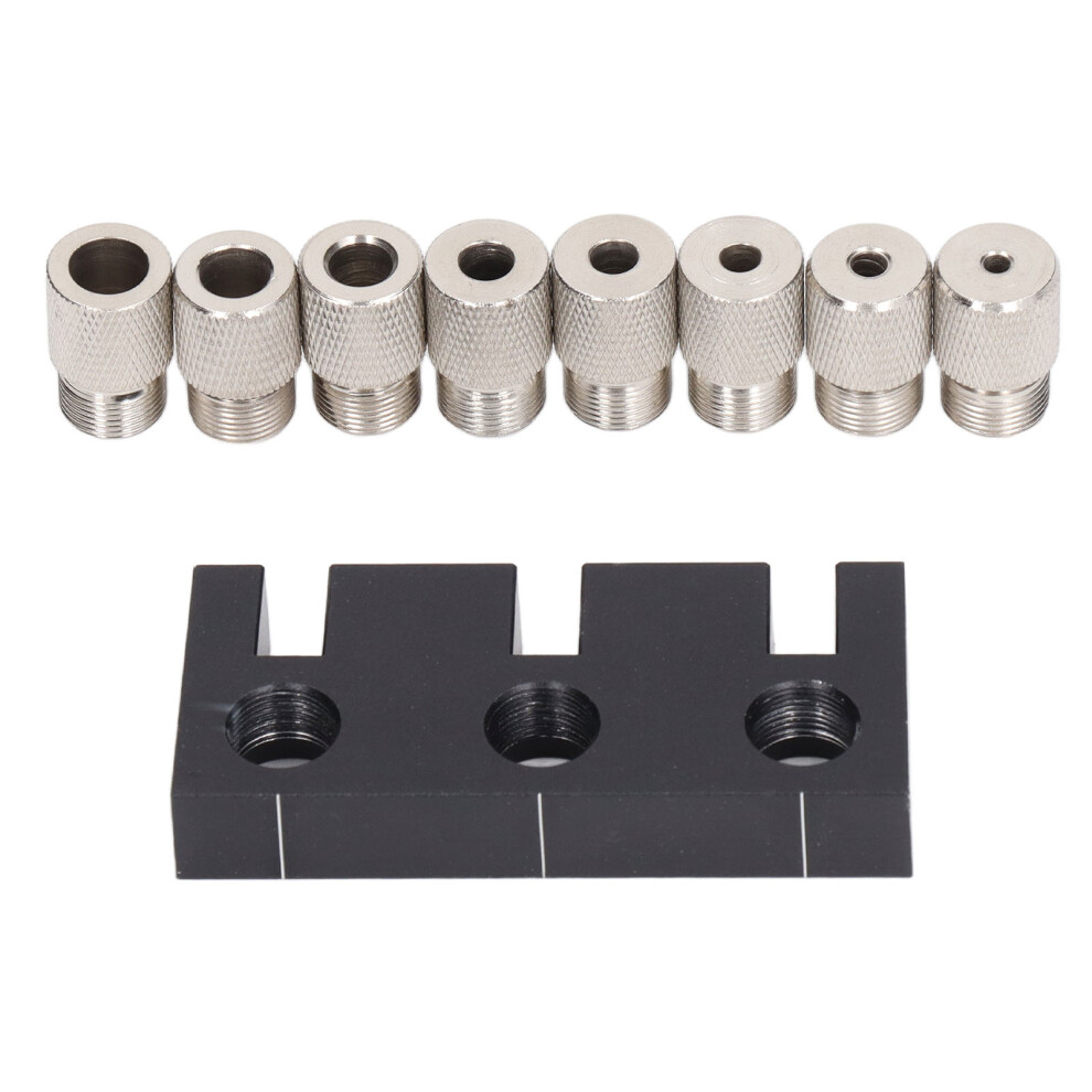 Hole Punch Locator Jig 3 In 1 3-10Mm Woodworking Tool 323163109060