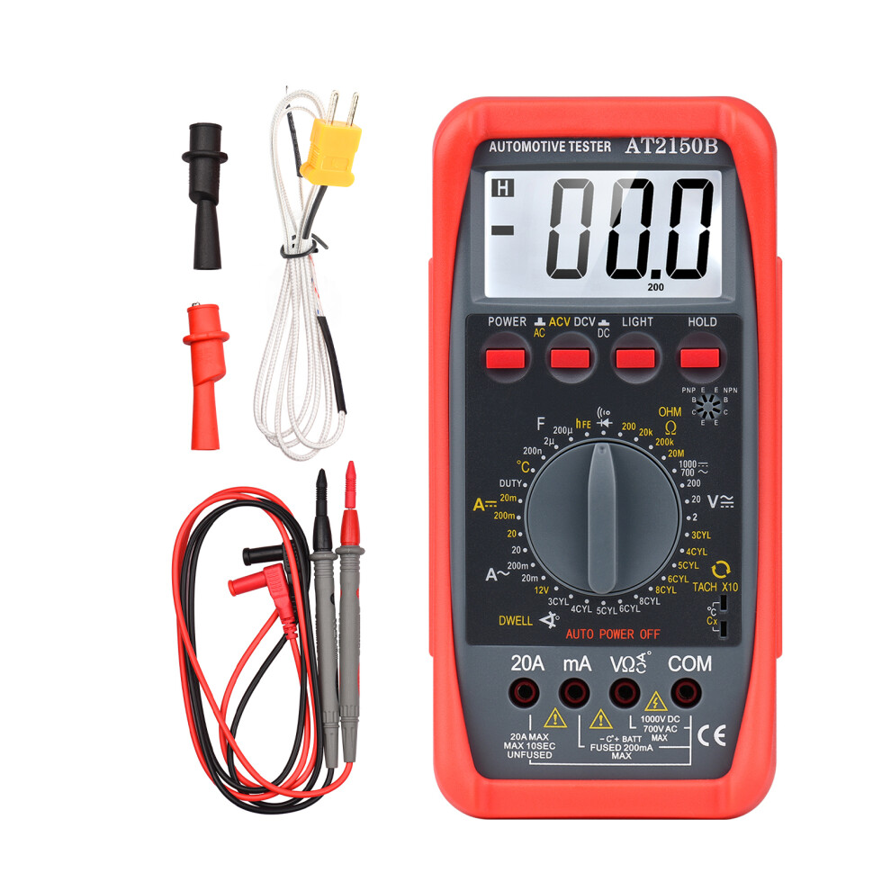 Portable Multimeter Tester 1999 Counts High Accuracy Automotive 323163109756