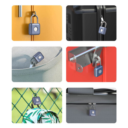 Mini-Fingerabdruck-Schloss USB-Akku 20 Finger 1