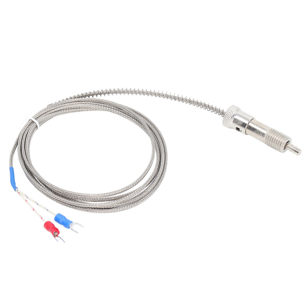(2m / 6.56ft) K Type Thermocouple 0-400 Probe M12 2m Sensor
