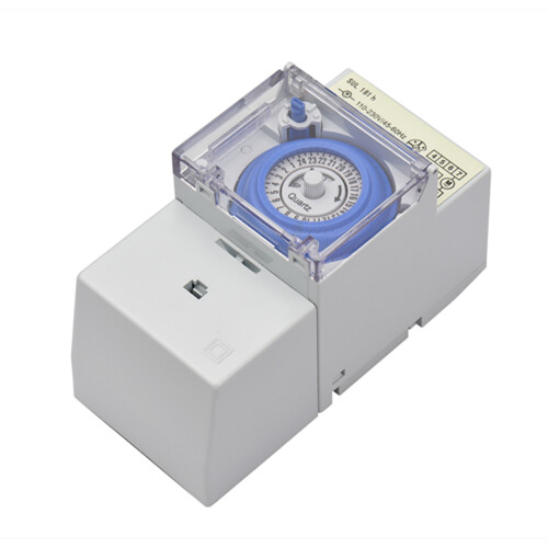 24h-Timer-Schalter 110-230V 30min 48-fach DIN-Schiene 2