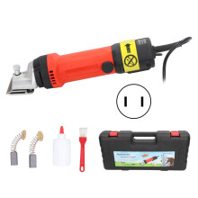 (US Plug 110‑240V) Elektrischer Tierhaarschneider 6900W 6 Gänge Pflegeset