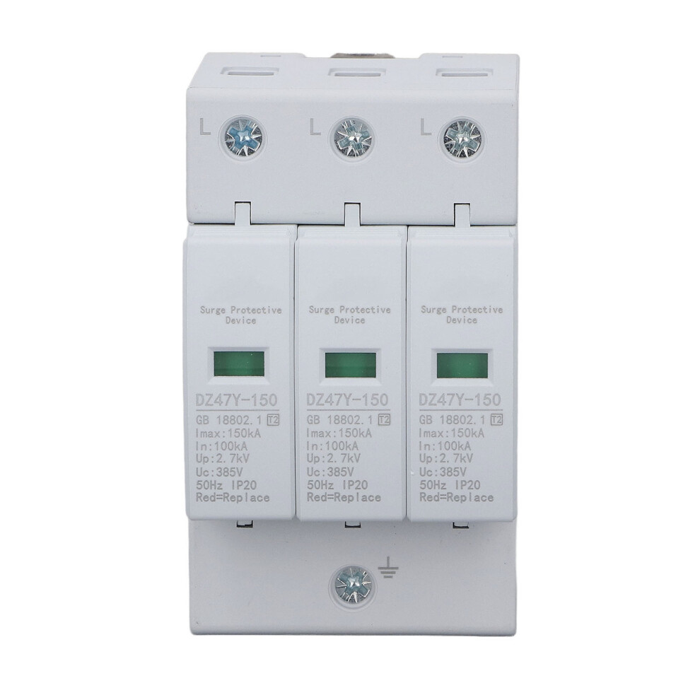 (3P) House Surge Protector 150Ka Fireproof Pc 385V 3P 323163100630
