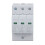 (4P) House Surge Protector 150KA Fireproof PC 385V 3P 1