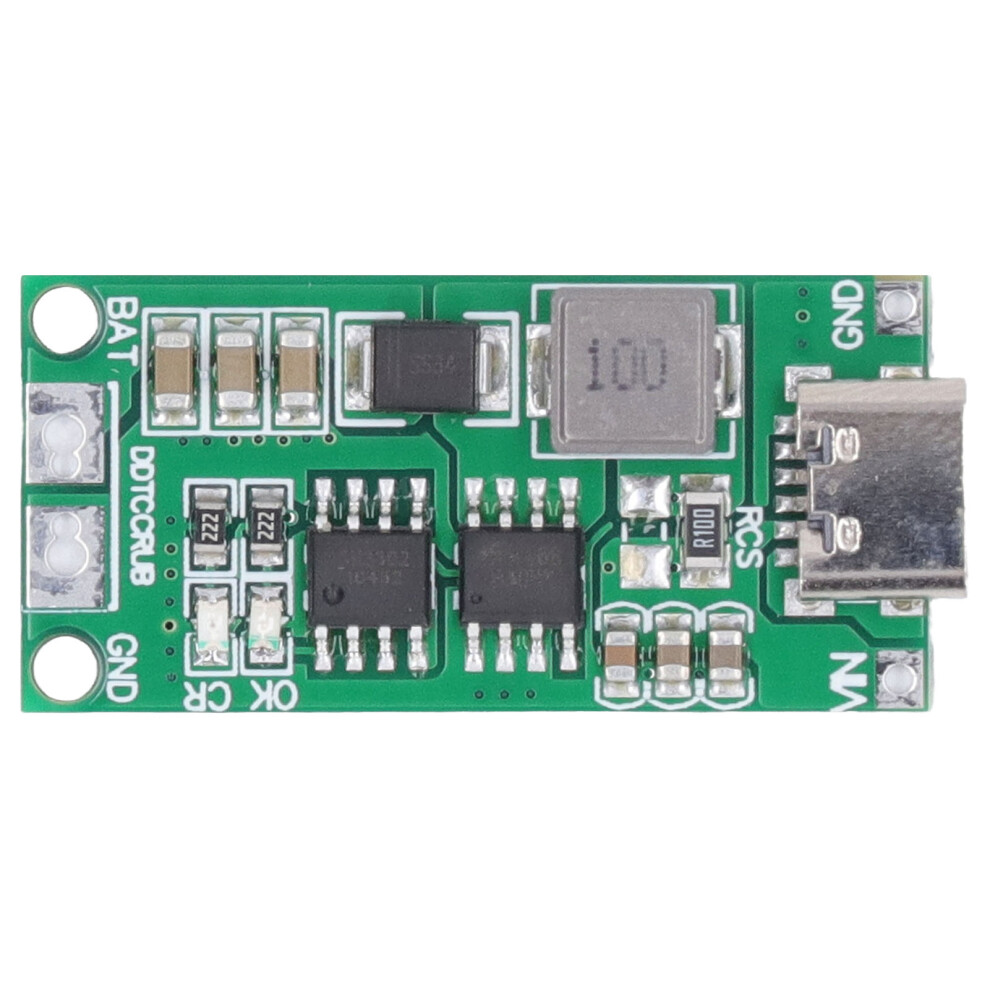 (2A Input 0.56A Charge) 4S Type C To 16.8V Lithium Charger 3-6V Input 1A Green 323163107387
