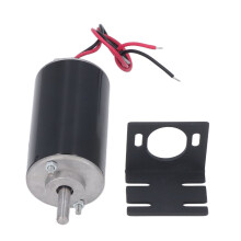 (24V 6000rpm with Bracket) DC High Speed Motor 50W 24V 6000rpm CW CCW No Noise with Bracket