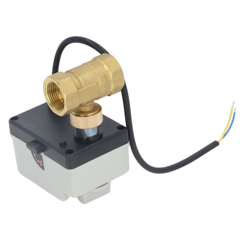 NC-motorisches Kugelventil IP54 Messing DN20 3/4in DC12-24V 1