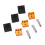3x 3D-Drucker Silikonsockel Aluminium Heizblock MK7 MK8 3