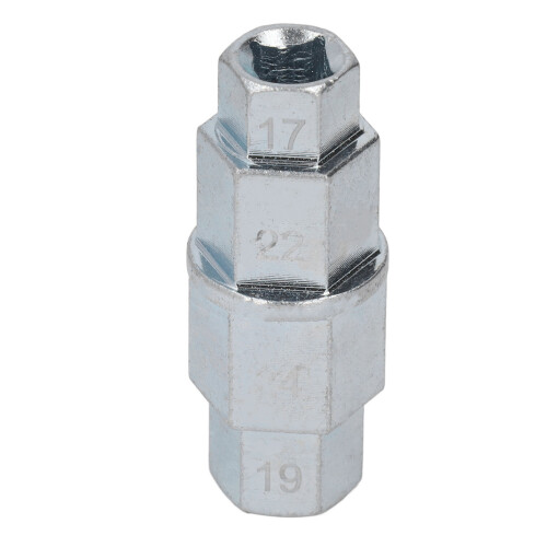(Silver) Hex-Axial-Werkzeug 17 19 22 24mm Silber