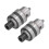 2x Schwerlast-Bohrfutter 3 Backen 1/2 Zoll 1,5-10mm Alu 4