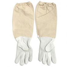 (XXL) Ziegenleder-Bienenschutzhandschuhe atmungsaktiv XXXL